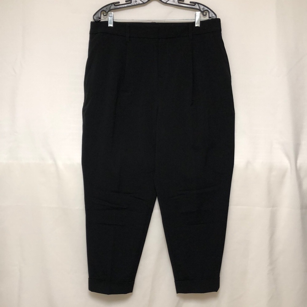 Banana Republic Tie Waist Tape Dress Pants - Picture 2 of 12
